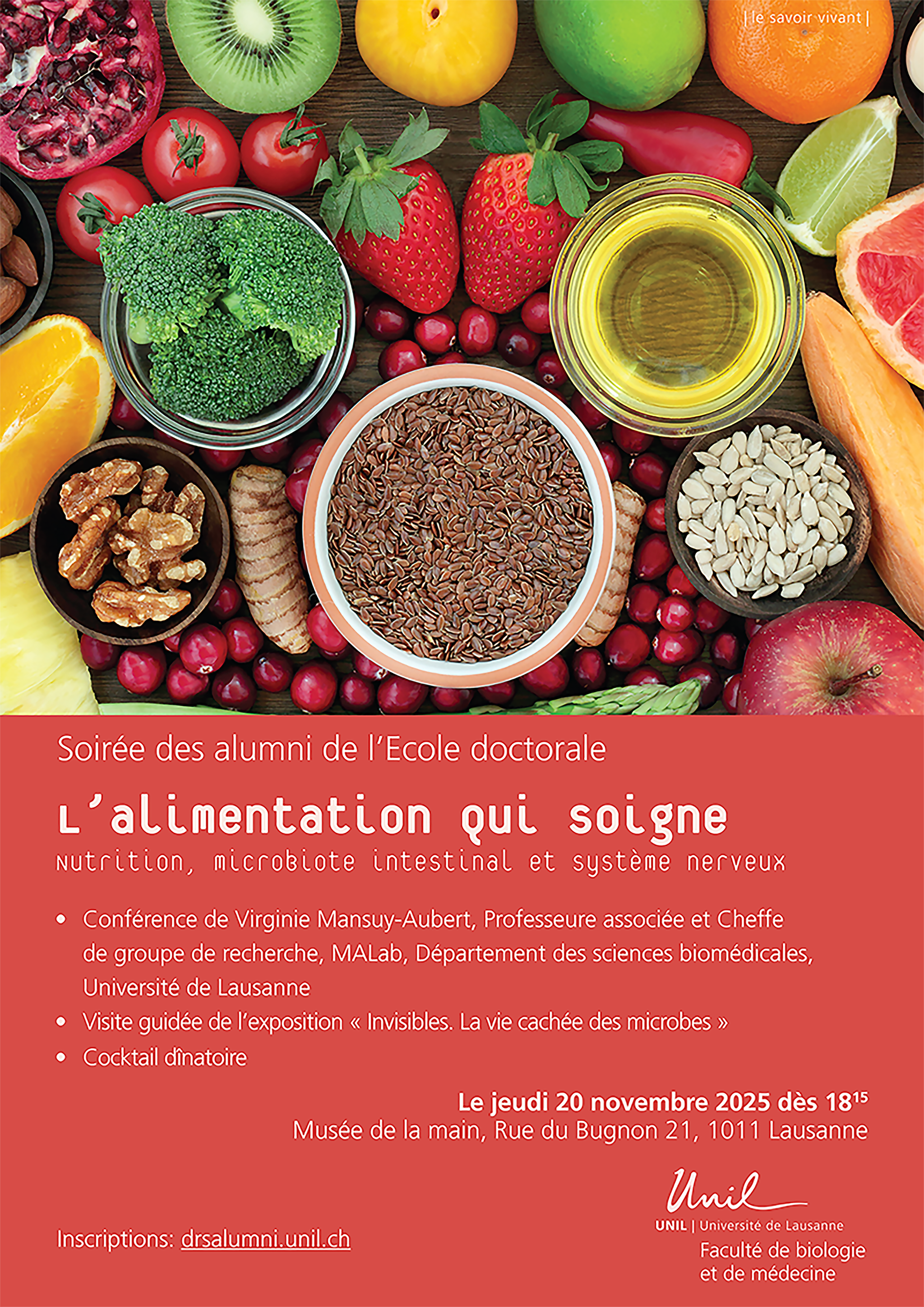 Prochaine soirée alumni: le 20 novembre 2025